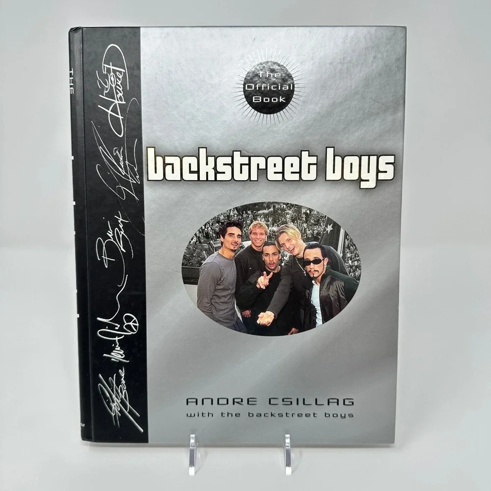 Backstreet Boys Official Book 2000 Andre Csillag First Edition‎ Rare Collectible